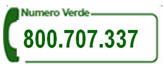 NUMERO VERDE: 800707337
